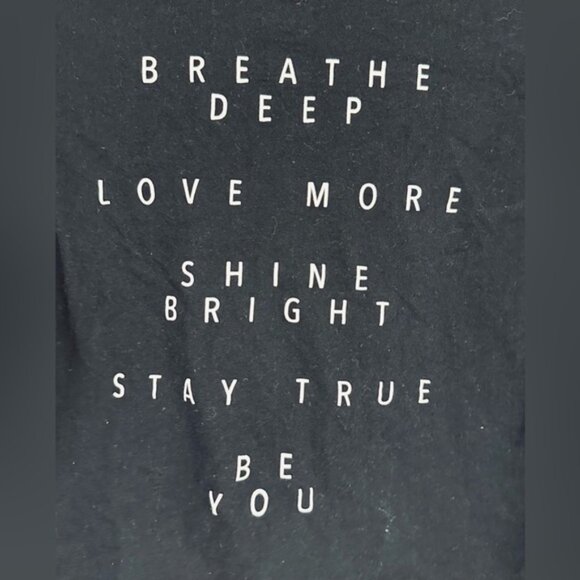 Cold Crush Moon Stages Celestial Black Crop Top Shirt Size M Women's. NWOT - Picture 8 of 8